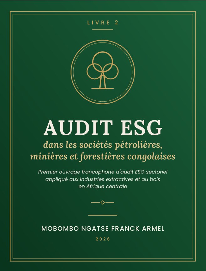 Couverture : Audit ESG dans les sociétés pétrolières, minières et forestières congolaises